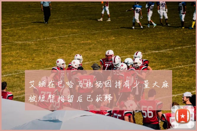 艾顿在巴哈马机场因持有少量大麻被短暂拘留后已获释